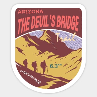 Devil's Bridge Trail Sedona Sticker